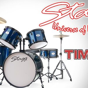 Обзор ударной установки STAGG TIM122