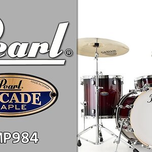Обзор ударной системы PEARL DMP984 ( с 18" бочкой )