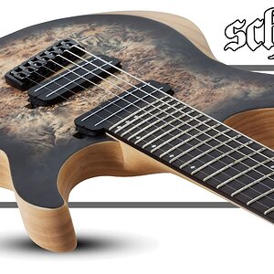 Обзор мультимензурной электрогитары SCHECTER REAPER-7 MS