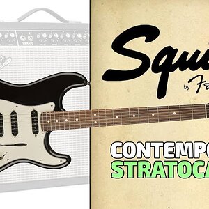 Обзор электрогитары FENDER Squier Contemporary Stratocaster HSS
