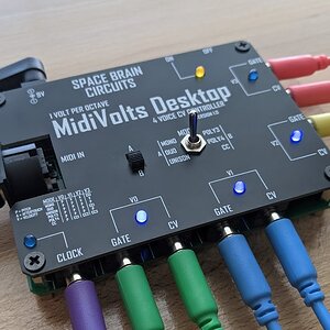 MidiVolts Desktop — полифонический 4-канальный контроллер Midi-CV