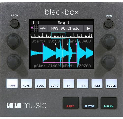 1010music blackbox 1.9 - расширенные элементы управления, темп нажатия и многое другое