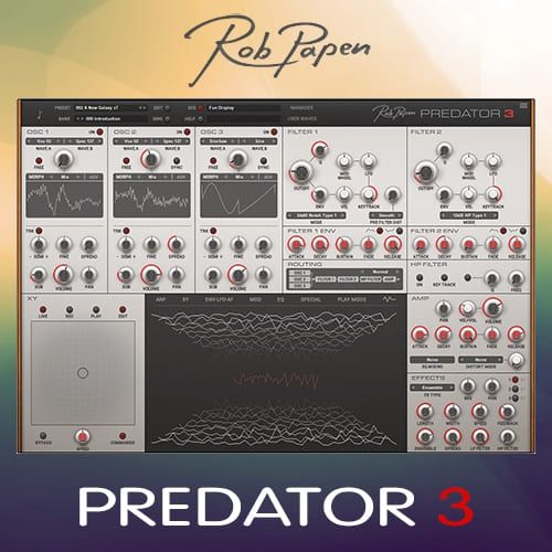Rob Papen Predator 3 - флагманский плагин для субтрактивного синтезатора претерпел серьезные изменения