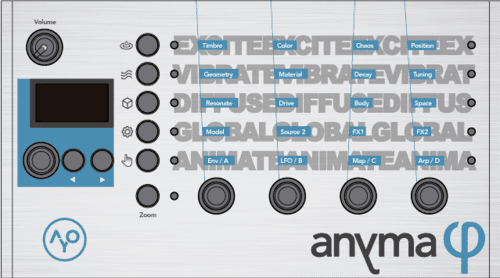 Aodyo Instruments Anyma Phi - новый синтезатор для физического моделирования