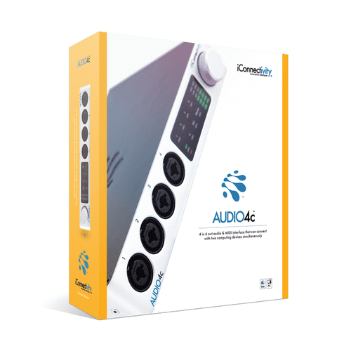 iConnectivity AUDIO4c - кроссплатформенный аудио- и MIDI-интерфейс с USB-C