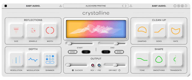 Baby Audio Crystalline - новый алгоритмический ревербератор с современными элементами