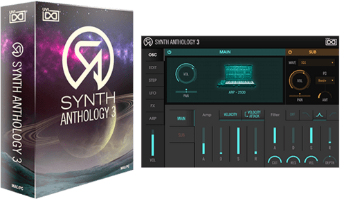UVI Synth Anthology 3 - массивное обновление с 55 новыми сэмплами аппаратных синтезаторов
