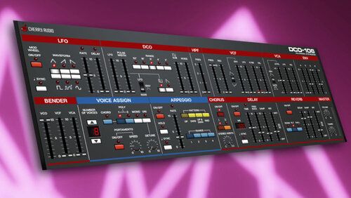 Плагин Cherry Audio DCO-106 - новая эмуляция Roland Juno-106 с поддержкой MPE