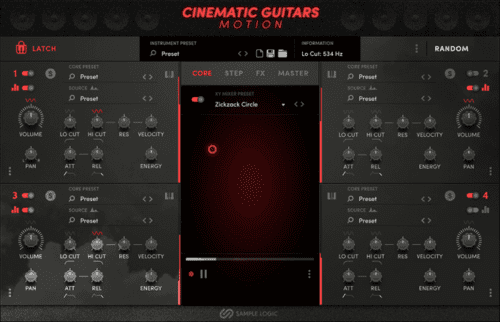Sample Logic выпустил Cinematic Guitars Motion виртуальный инструмент для Kontakt 5
