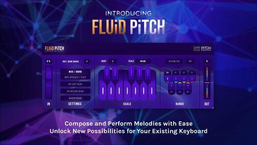 Pitch Innovations выпустили плагин Fluid Pitch, который добавляет MPE на вашу клавиатуру