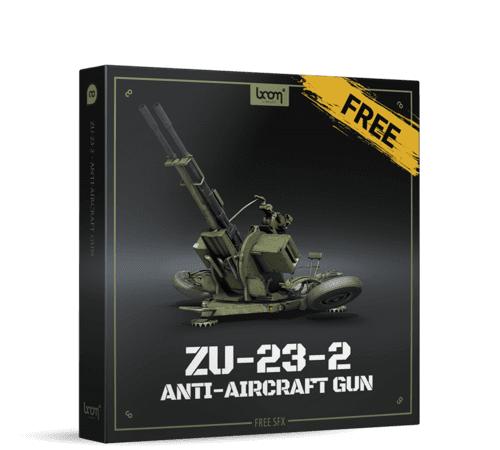 Boom Library выпустил бесплатные звуковые эффекты зенитной пушки Зу-23-2