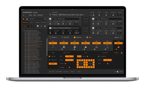 Soundpaint - новая виртуальная инструментальная платформа для глубокого сэмплирования контента