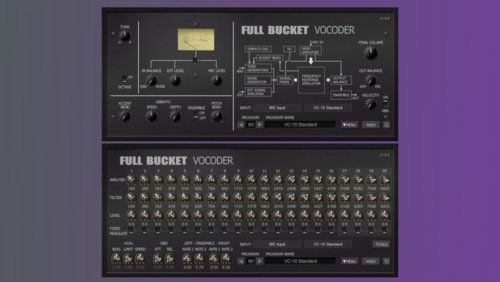 Full Bucket Music выпустила бесплатный плагин FBVC для Vocoder (VST / AU), эмуляция KORG VC-10