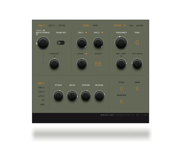 Constructs of Time Gradient - новый синтезатор Kontakt Player с модульными звуками