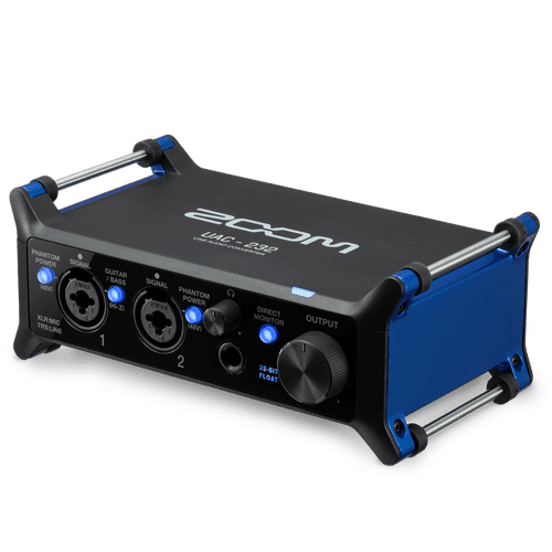 Zoom UAC-232 - новый портативный 2-канальный 32-битный аудио- и MIDI-интерфейс