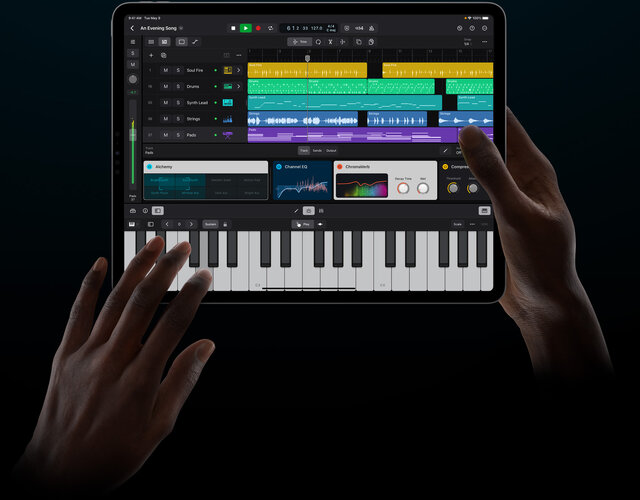 Apple Logic Pro для iPad теперь доступен с бесплатной месячной пробной версией