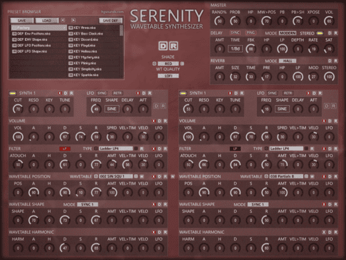 Компания Homegrown Sounds выпустила Serenity, мощный синтезатор Wavetable для Kontakt 6