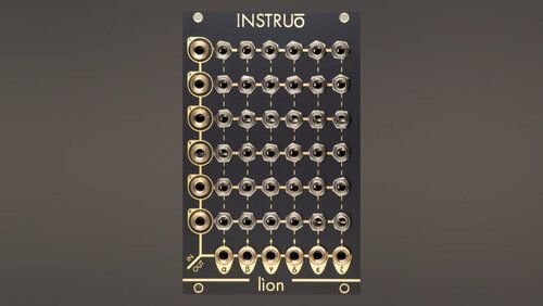 Instruō представляет lìon - многофункциональный матричный микшер для Eurorack