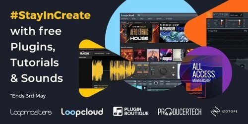 Loopcloud представляет StayInCreate Bundle бесплатные плагины, звуки и руководства