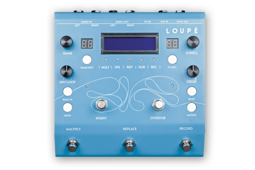 Glou-Glou Loupé - творческая  стереофоническая педаль лупера с функциями Live Remixing