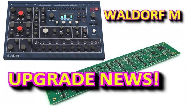 Waldorf M 16 Voice - мультитембральный волновой синтезатор получает обновление