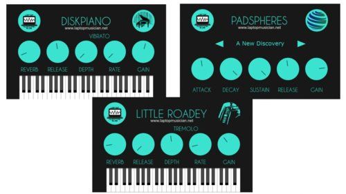 Ноутбук Musician Blog выпускает бесплатные плагины для пианино и пэдов
