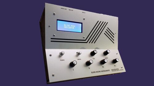 Navigator - новый классический полифонический аналоговый синтезатор с футуристическим дизайном