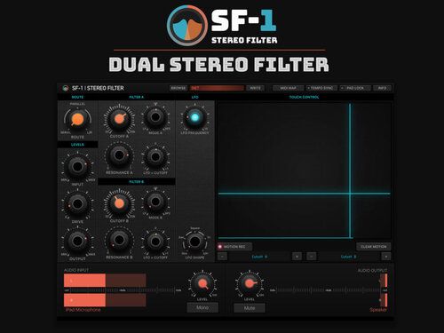 Numerical Audio SF-1 - приложение фильтра для IOS доступен бесплатно