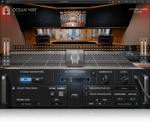 Плагин Waves Nx Ocean Way передает звук из диспетчерской знаменитой студии в Нэшвилле