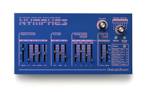 Dreadbox Nymphes - 6-голосный полифонический аналоговый синтезатор