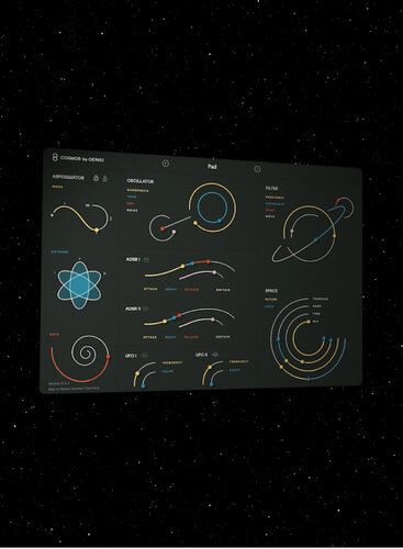 Genki Instruments Cosmos - плагин виртуального аналогового синтезатора