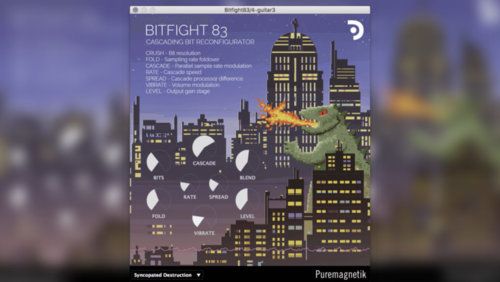 Puremagnetik Intros Bitfight 83, плагин Bit-Crusher, вдохновленный винтажными играми