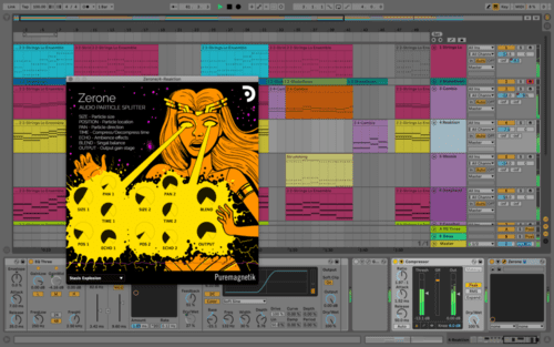 Puremagnetik выпустил плагин Zerone Audio для разделения аудио на основе гранулярного синтеза
