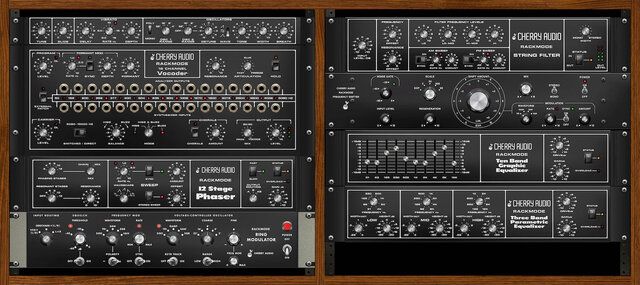 Cherry Audio Rackmode - коллекция плагинов с 7 смоделированными винтажными сигнальными процессорами Moog