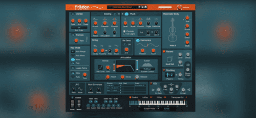 Reason Studios представляет Friktion, струнный синтезатор для физического моделирования