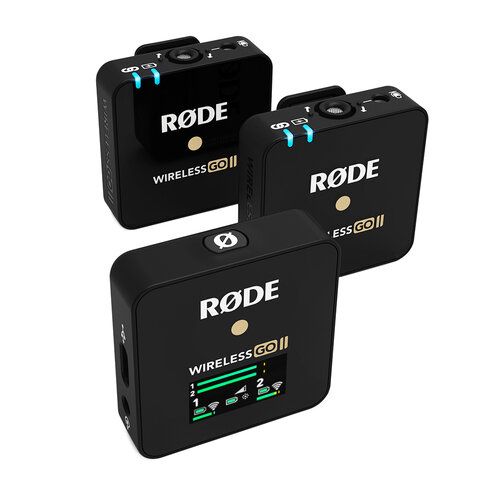 RØDE Wireless Go II обеспечивает двухканальную запись, где бы вы ни находились