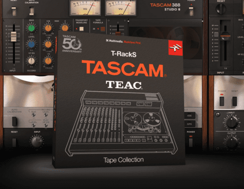 IK Multimedia T-RackS Tascam Tape Collection - коллекция плагинов классических магнитофонов Tascam