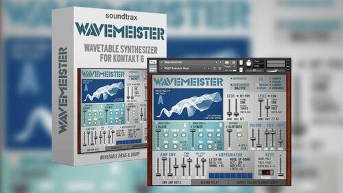 Soundtrax Wavemeister - двухосцилляторный синтезатор Wavetable для Kontakt 6