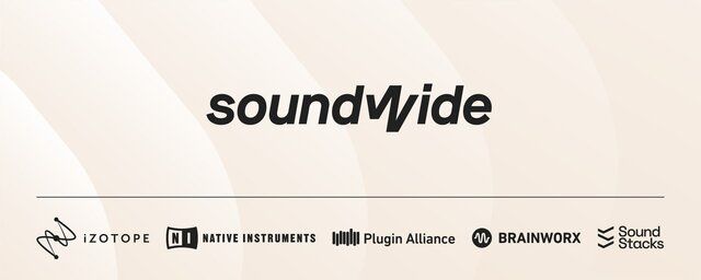 Soundwide названа головным брендом Native Instruments, iZotope, Plugin Alliance, Brainworx и Sound Stacks