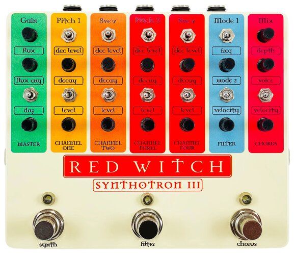 Red Witch Synthotron III - новая педаль мультиэффектов для гитаристов