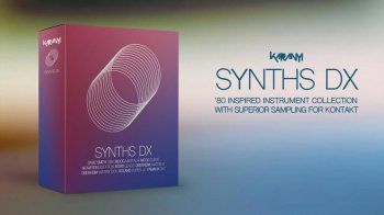 Synths DX - бесплатный инструмент в стиле 80-х для пользователей Kontakt