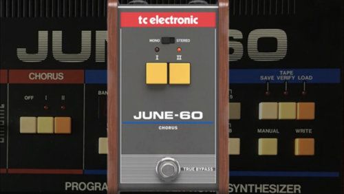 TC Electronic JUNE-60 не является копией хоруса синтезатора Roland JUNO