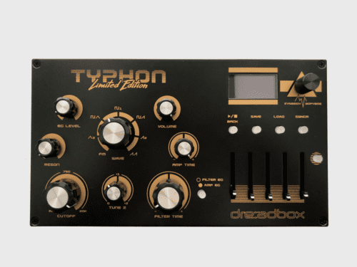 Dreadbox Typhon теперь доступен в ограниченном черно-медном издании с дополнительными звуками