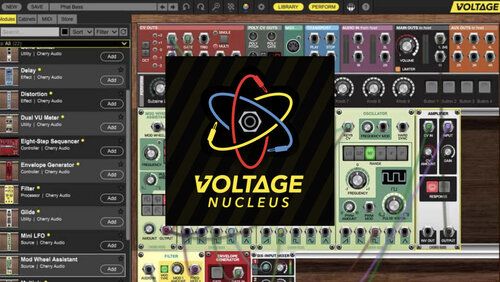 Voltage Nucleus - программный модульный синтезатор теперь доступен для бесплатного скачивания