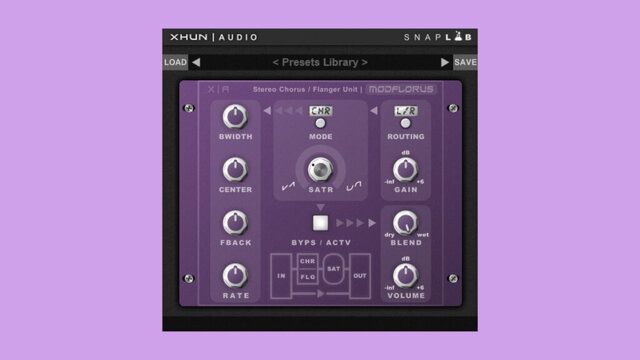 Xhun Audio ModFlorus - плагин хоруса/фленджера для повседневного использования